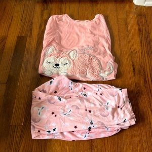 Justice pajama set kid size XL(18/20)